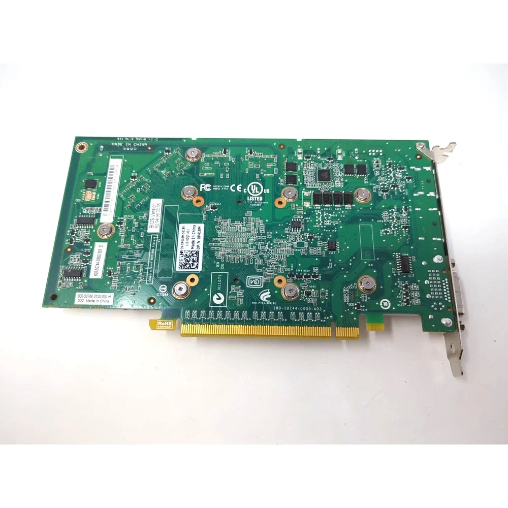 Dell Nvidia Quadro FX1800 768MB GDDR3 DP DVI PCIe Graphics Card 0P418M